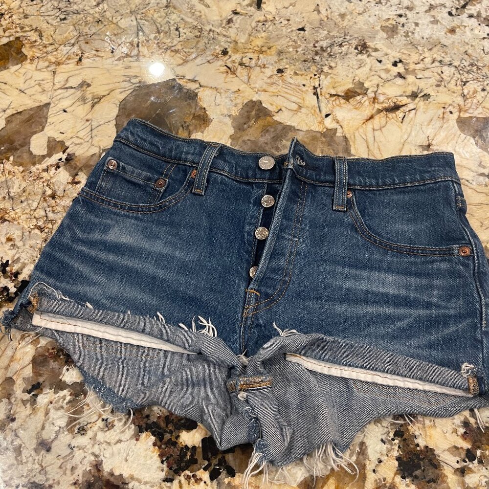 Levi’s 501 Button-Fly Cutoff Shorts